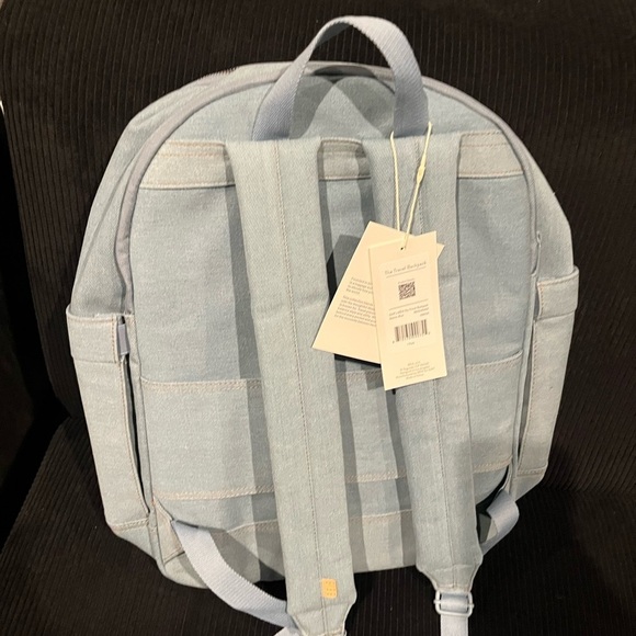 NWT Gap x BÉIS The Travel Backpack Denim Blue main image 4